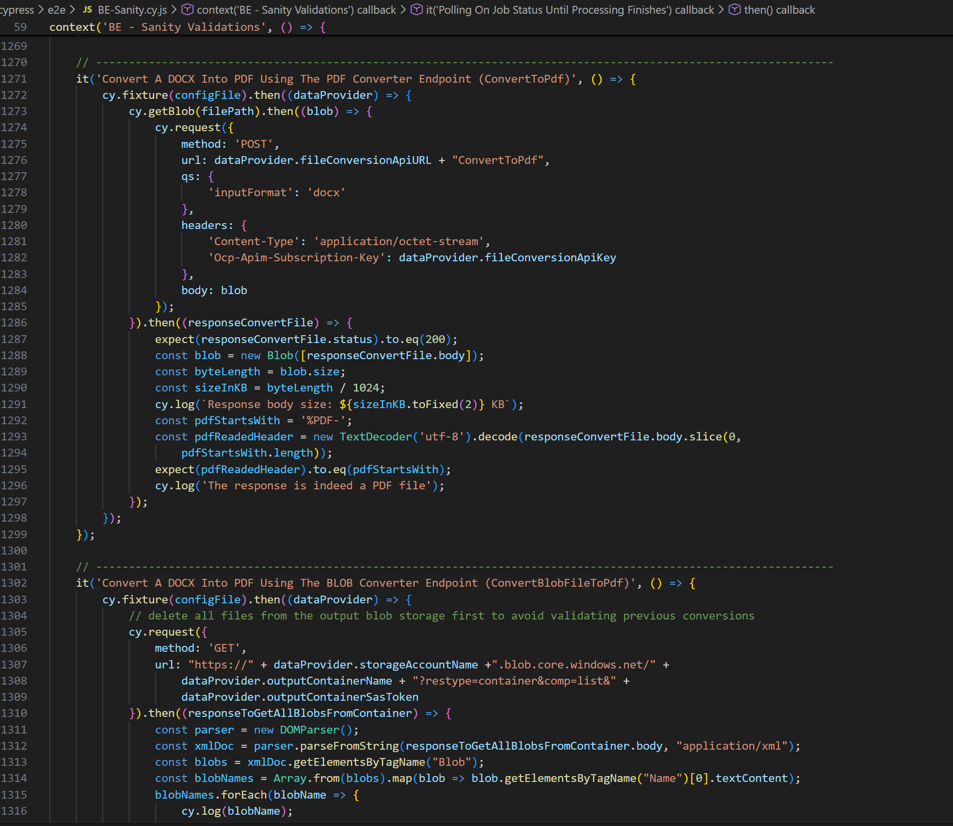 API testing preview 1